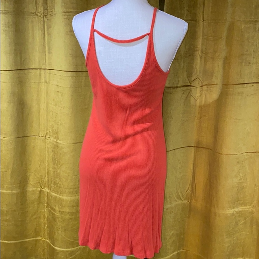 Mossimo Ribbed Knit High Neck Dress